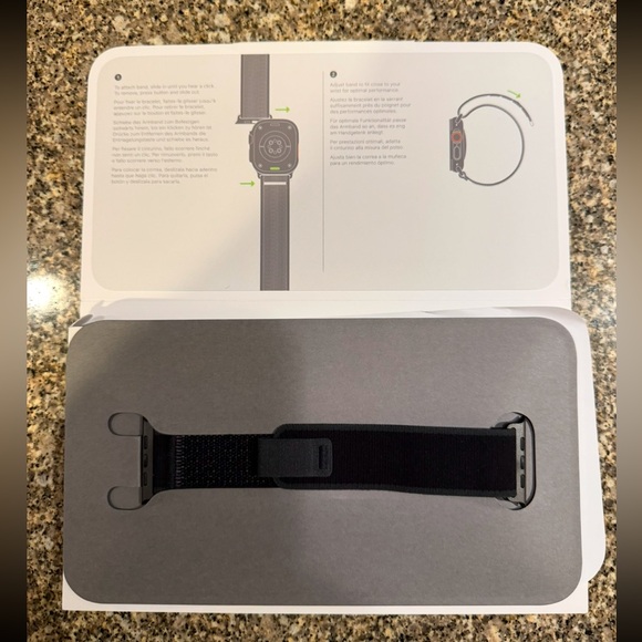 Apple Watch ⌚️ Trail Loop Black Titanium Band. - Picture 2 of 3